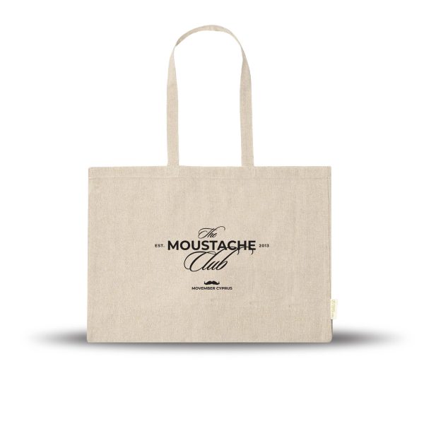 TOTE BAG "THE MOUSTACHE CLUB"
